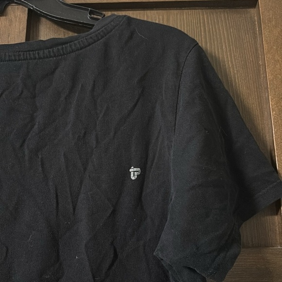 Pact Organic Cotton Softspun Scoop Neck Tee Classic Black Size Large - Picture 5 of 5